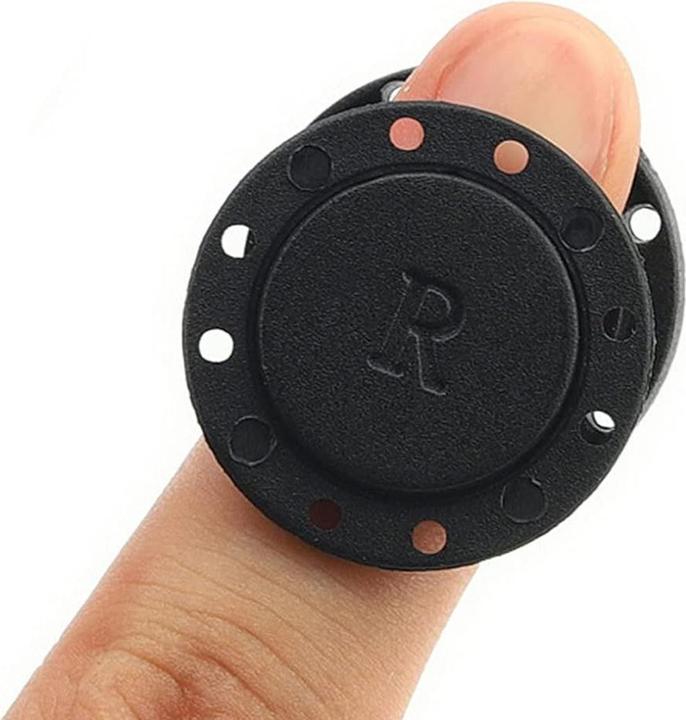Produktbild JTI Magnetknopf - schwarz - 22 mm