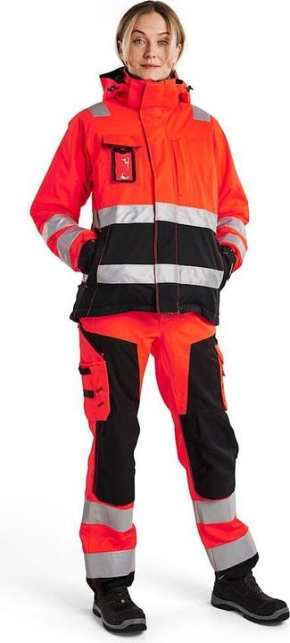 Produktbild Blakläder reflektierende gefütterte waerdichte jacke damen (S)