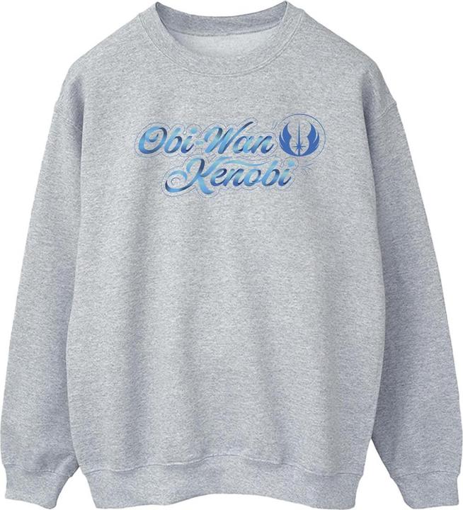 Produktbild Star Wars ObiWan Kenobi Ribbon Font Sweatshirt (M)