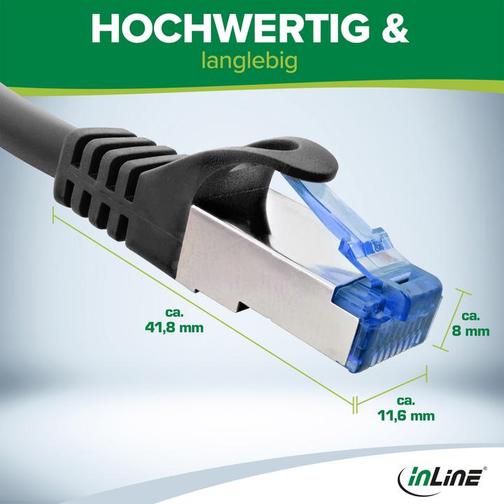 Actual product image InLine Patchkabel (S/FTP, CAT6a, 3 m)