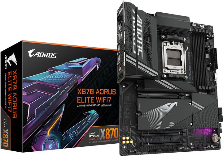 Immagine prodotto Gigabyte X870 A ELITE WIFI7 AM5 ATX MB (AM5, AMD X870, ATX)