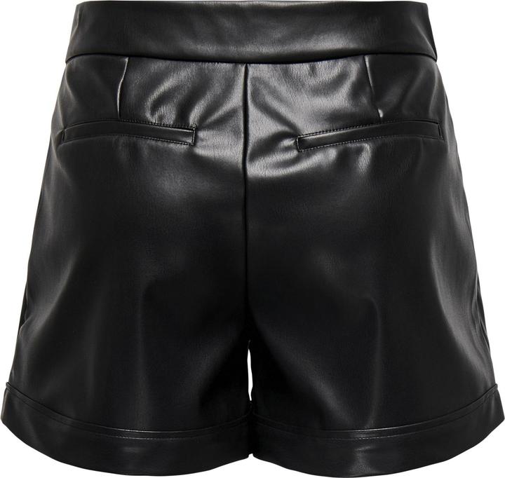 Produktbild Only ONLIZARA Hohe Taille Normal geschnitten Shorts in Lederoptik Shorts in Lederoptik (XXL)