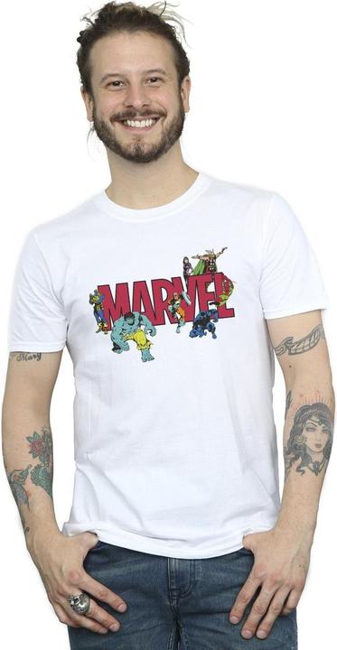 Image du produit - T-shirt COMICS CHARACTERS - Homme (XL)