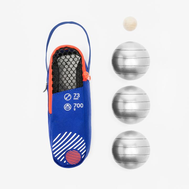 Image du produit Geologic Jeu De 3 Boules De Petanque Loisir 150 (3 x, 73 mm)