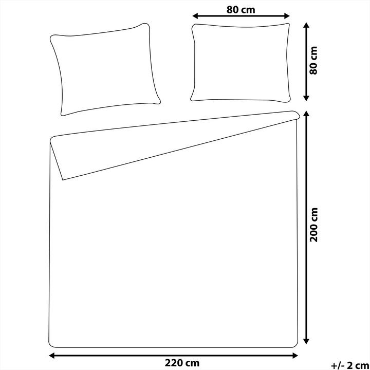 Produktbild Topeshop Harmonridge (Bettwäsche Set, 200 x 220 cm)