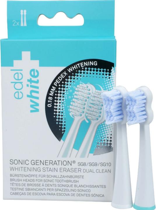 Image du produit Edel + White Têtes de brosse de rechange Sonic Generation 8 WINNER : Blanchiment (2 x)