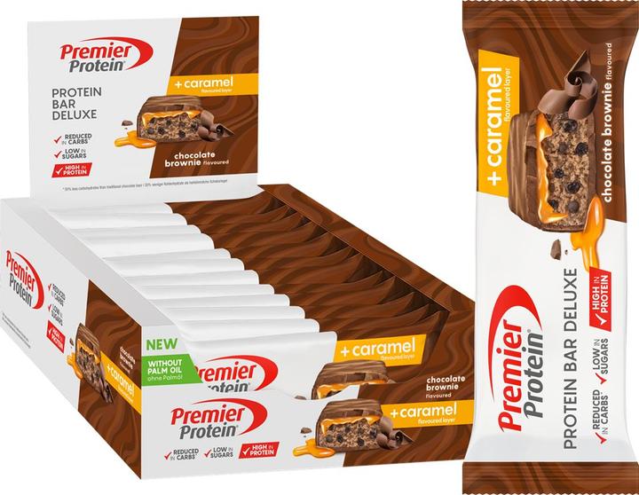 Immagine prodotto Premier Protein Barretta proteica Deluxe (Cioccolato, Brownie, 12 pz., 600 g)