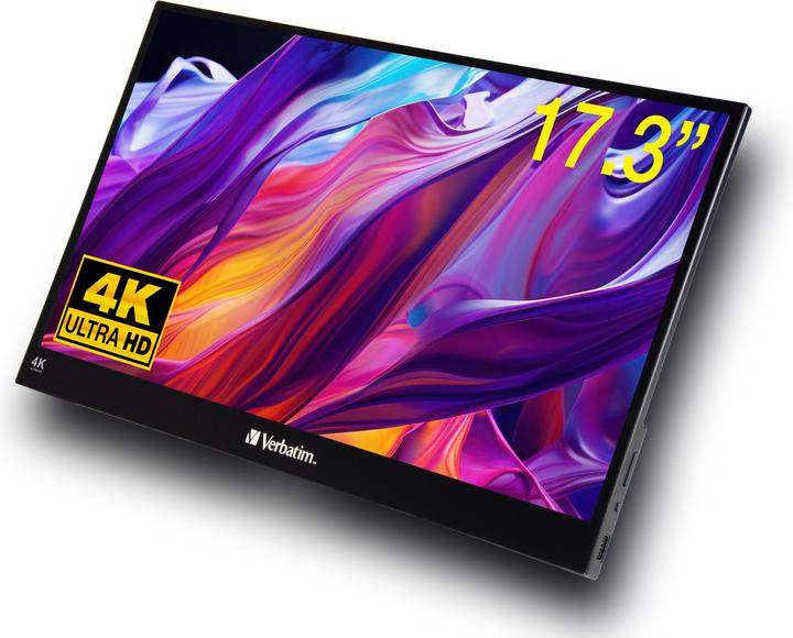Produktbild Verbatim PMT-17-4K (3840 x 2160 Pixel, 17.30")