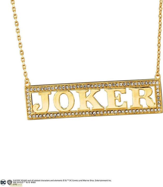 Actual product image Noble Collection Suicide Squad 1/1 Harley Quinn's Joker - gold-plated (Gold plated)