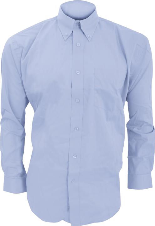 Kustom Kit Corporate Oxford Hemd Langarm