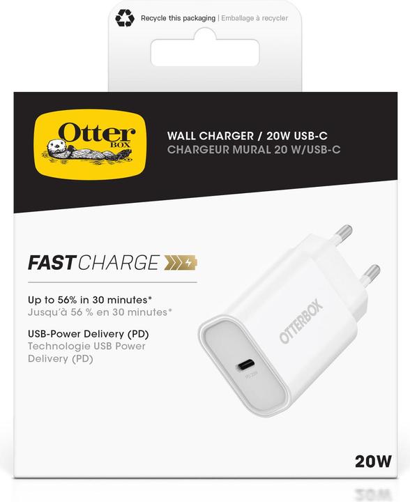 Produktbild OtterBox 20W EU Schnellladegerät (20 W)