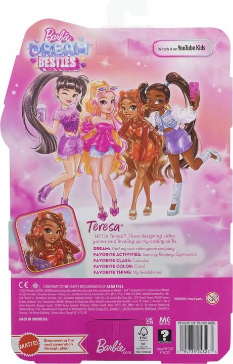 Produktbild Barbie Dream Besties Teresa