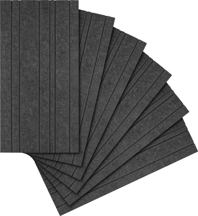 Streamplify ACOUSTIC PANEL - 6er-Pack, grau (6 Stk.)