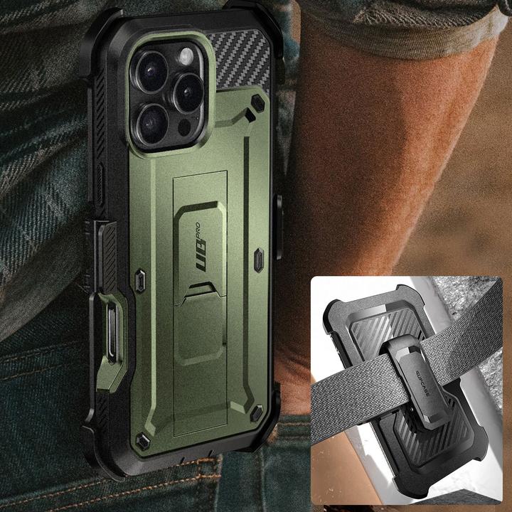 Actual product image Supcase Unicorn Beetle Pro wrap-around cover (Apple iPhone 16 Pro)