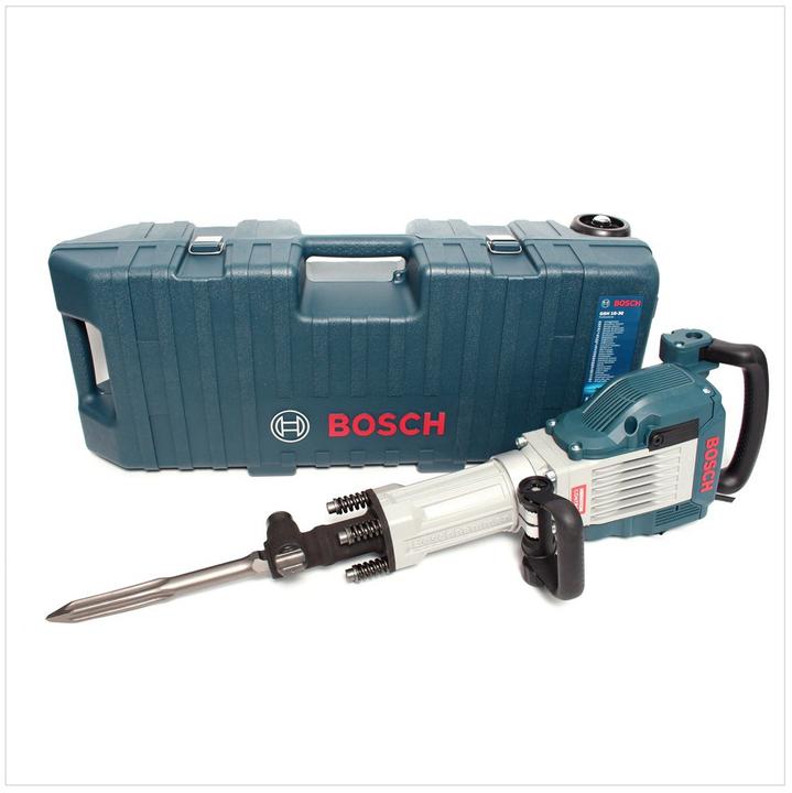 Actual product image Bosch Professional GSH 16-30 demolition hammer with accessories and trolley (Electrical connection)
