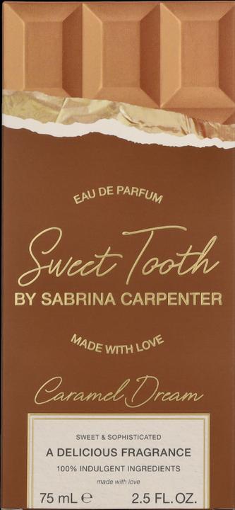 Produktbild Sabrina Carpenter Caramel Dream Perfume Eau De Parfum 75ml (Eau de Parfum, 75 ml)