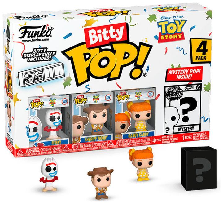 Actual product image Funko TOY STORY - Bitty Pop 4 Pack 2.5cm - Forky