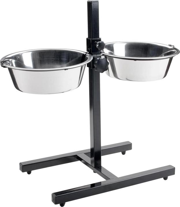 Produktbild Hunter Hundebar Basic mit 2 Edelstahlnäpfen (1.80 l)