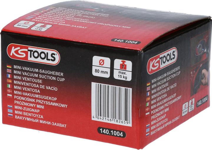 Immagine prodotto KS Tools Mini sollevatore a vuoto.max 15kg.Ø 80mm (15 kg)