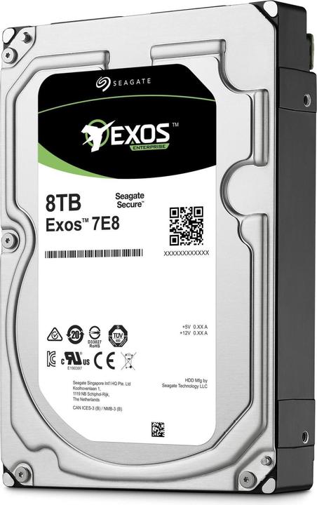 Actual product image Seagate Exos 7E8 512n (4 TB, 3.5", CMR)
