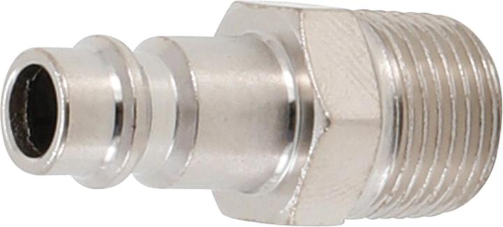 Actual product image BGS Compressed air plug-in nipple 10 mm (3/8") external thread