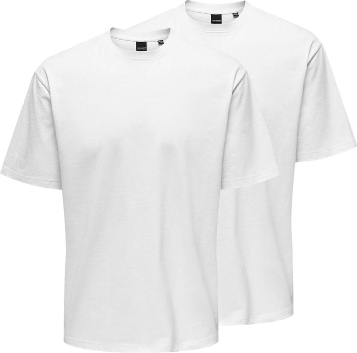 Produktbild Only & Sons 2er Pack Onsfred T-Shirt (L)