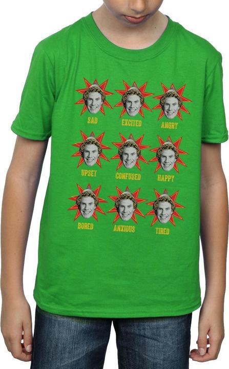 Immagine prodotto Elf Buddy Moods Maglietta Ragazzi (140, 146)