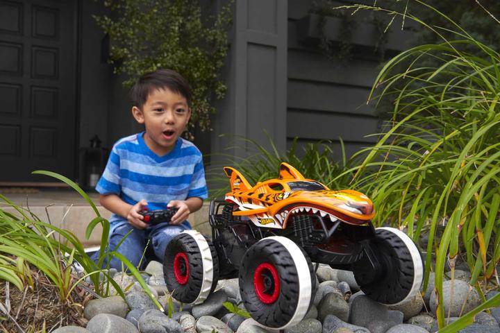 Actual product image Hot Wheels Monster Trucks Tiger Shark