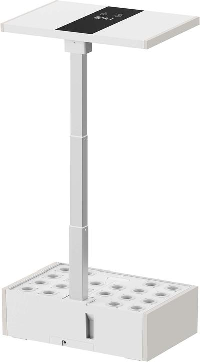 Actual product image Wiltec Indoor garden system white Herb garden Mini garden for indoors LED