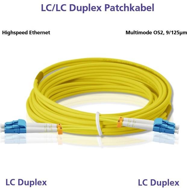 Actual product image Helos Herweck LWL patch cable (1 m)