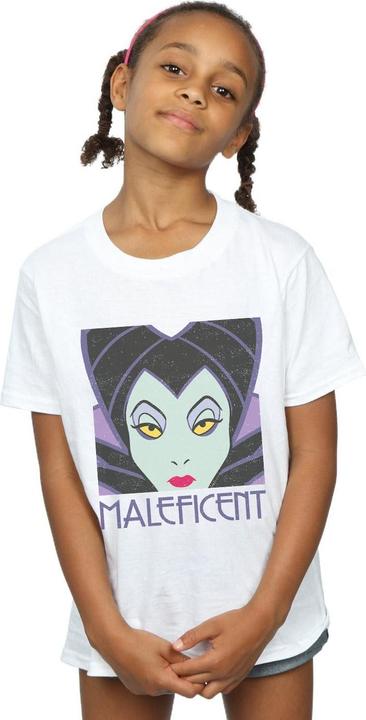 Immagine prodotto Disney Maleficent Cropped Head Maglietta Ragazze (152, 158)