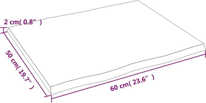Produktbild VidaXL Chaim (60 x 50 x 2 cm)