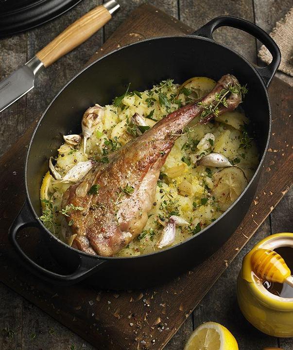 Produktbild Le Creuset Signature (40 cm, Bräter + Schmortopf, Gusseisen)