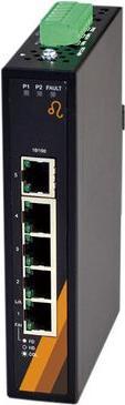 Actual product image Exsys GmbH 5 Port Industrial Ethernet Switch (5 Ports)