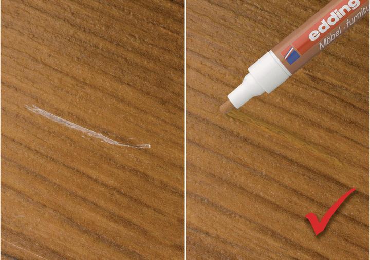 Actual product image Edding Furniture marker (Light brown, 2 mm, 1 x)