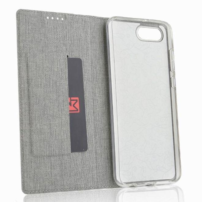 Produktbild MU Classic Leder Bookcover Hülle (Huawei Y6 (2018))
