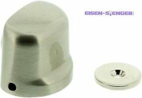 Produktbild Burg Wächter Magnet-Türpuffer TBM 2430 Höhe 30 mm Leichtmetall Edelstahl-Optik Dübelmontage (1 Stück)