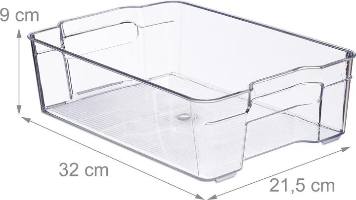 Actual product image Relaxdays Fridge Organizer