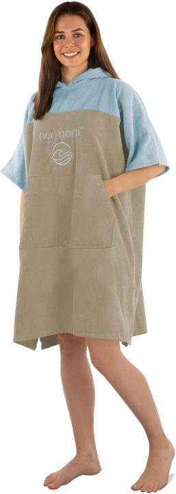 Actual product image Normani Ladies Surfer Poncho Kuta - 8779 (S/M)