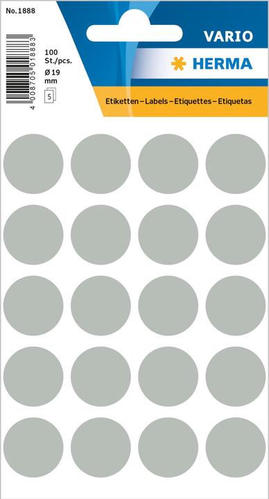 Actual product image HERMA Marking points