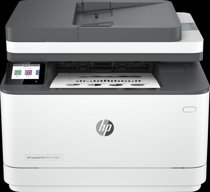 Immagine prodotto HP LaserJet Pro MFP 3102fdn (Bianco e nero)