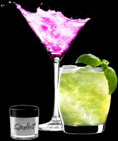 Image du produit Roxy & Rich Paillettes pour cocktails rose 25 grammes