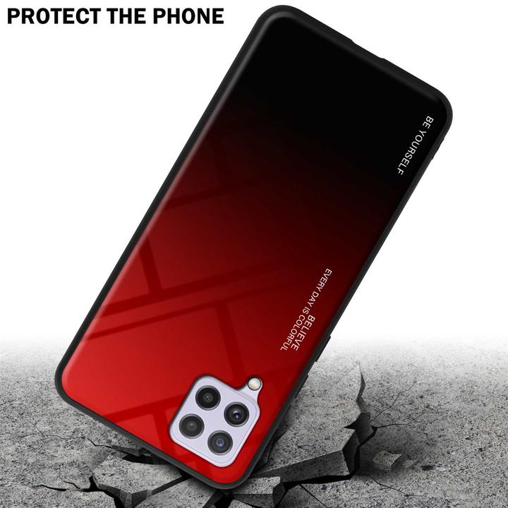 Image du produit Cadorabo TPU 2 couleurs Housse en verre (Samsung Galaxy M22, Samsung Galaxy A22, Samsung Galaxy A32)