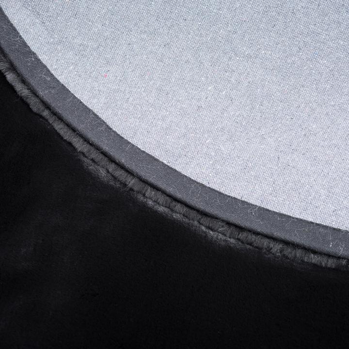 Image du produit Pergamon Tapis de luxe en peluche en fourrure super douce ronde (Ø 80 cm)