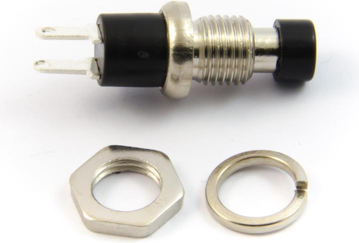 Immagine prodotto Purecrea Pulsante ad incasso nero 7mm 2P