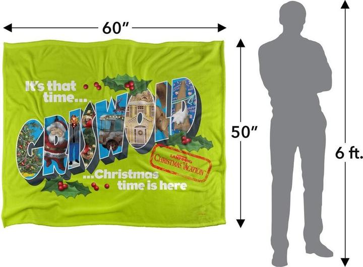 Produktbild National Lampoon´s Vacation National Lampoon's Christmas Vacation Decke Griswold (152 x 127 cm)