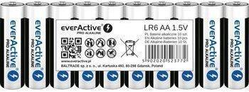 Image du produit Everactive Alkaline batteries Pro LR6 AA - shrink pack - 10 - Pile (10 pcs, AA, 650 mAh)