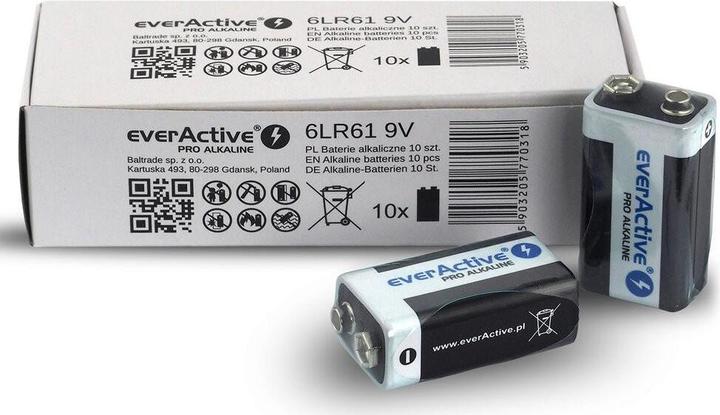 Image du produit Everactive Alkaline batteries Pro LR6 AA - shrink pack - 10 - Pile (10 pcs, AA, 650 mAh)