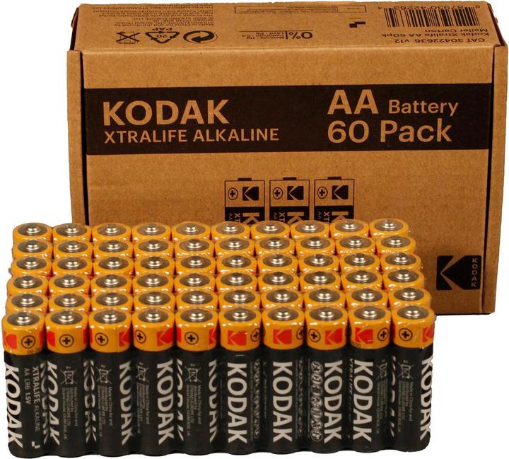 Kodak Xtralife (60 pcs, AA, 2700 mAh)
