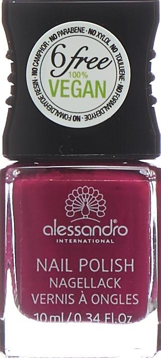 Actual product image Alessandro Nail Polish (50 Vibrant Fuchsia, Colour paint)